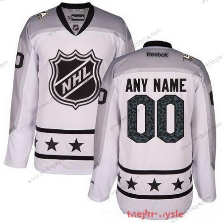 2017 NHL All-Star Game Skräddarsydda Metropolitan Division Reebok Vit Stitched Hockey Tröjor