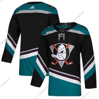 Adidas Barn Anaheim Ducks Skräddarsydda Svart Alternativ Autentisk Blank Tröjor