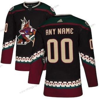 Adidas Barn Arizona Coyotes Skräddarsydda Svart Alternativ Autentisk Tröjor