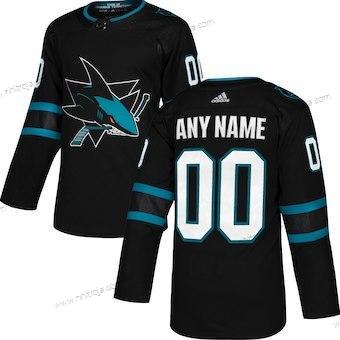 Adidas Barn San Jose Sharks Skräddarsydda Svart Alternativ Autentisk Tröjor