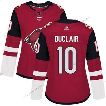 Adidas Dam Arizona Coyotes #10 Anthony Duclair Röd Autentisk Stitched NHL Hemma Tröjor