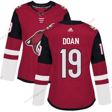 Adidas Dam Arizona Coyotes #19 Shane Doan Röd Autentisk Stitched NHL Hemma Tröjor