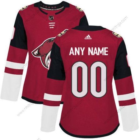 Adidas Dam Arizona Coyotes Skräddarsydda Autentisk Röd NHL Hemma Tröjor