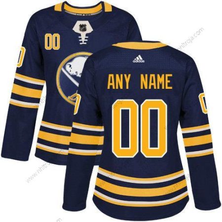 Adidas Dam Buffalo Sabres Skräddarsydda Autentisk Marin Blå NHL Hemma Tröjor