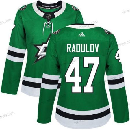 Adidas Dam Dallas Stars #47 Alexander Radulov Grön Autentisk Stitched NHL Hemma Tröjor