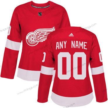 Adidas Dam Detroit Red Wings Skräddarsydda Autentisk Röd NHL Hemma Tröjor