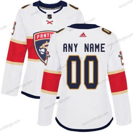 Adidas Dam Florida Panthers Skräddarsydda NHL Autentisk Vit Tröjor