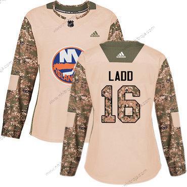 Adidas Dam New York Islanders #16 Andrew Ladd Camo Autentisk 2017 Veterans Day Stitched NHL Tröjor