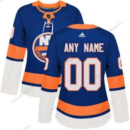 Adidas Dam New York Islanders Skräddarsydda Autentisk Royal Blå NHL Hemma Tröjor