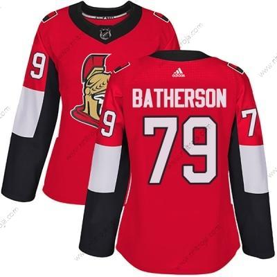 Adidas Dam Ottawa Senators #79 Drake Batherson Autentisk Röd Hemma Tröjor