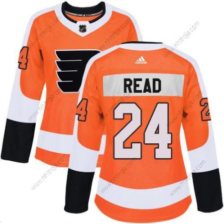 Adidas Dam Philadelphia Flyers #24 Matt Read Orange Autentisk Stitched NHL Hemma Tröjor