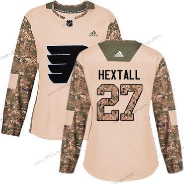 Adidas Dam Philadelphia Flyers #27 Ron Hextall Camo Autentisk 2017 Veterans Day Stitched NHL Tröjor