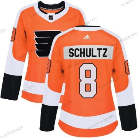 Adidas Dam Philadelphia Flyers #8 Dave Schultz Orange Autentisk Stitched NHL Hemma Tröjor