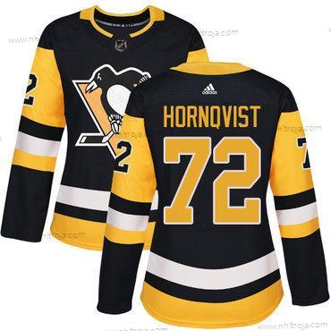 Adidas Dam Pittsburgh Penguins #72 Patric Hornqvist Svart Autentisk Stitched NHL Hemma Tröjor