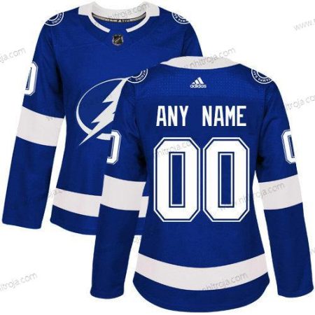 Adidas Dam Tampa Bay Lightning Skräddarsydda Autentisk Royal Blå NHL Hemma Tröjor