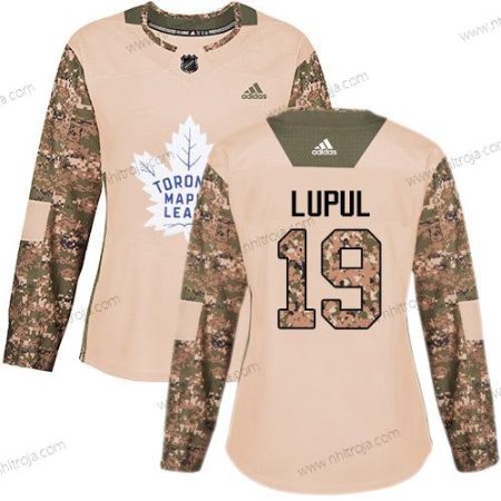 Adidas Dam Toronto Maple Leafs #19 Joffrey Lupul Camo Autentisk 2017 Veterans Day Stitched NHL Tröjor