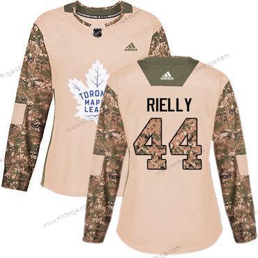 Adidas Dam Toronto Maple Leafs #44 Morgan Rielly Camo Autentisk 2017 Veterans Day Stitched NHL Tröjor