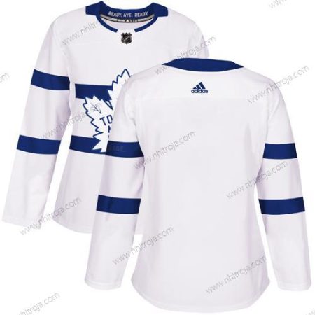 Adidas Dam Toronto Maple Leafs Blank Vit Autentisk 2018 Stadium Series Stitched NHL Tröjor