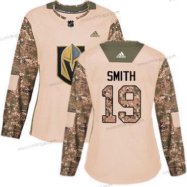 Adidas Dam Vegas Golden Knights #19 Reilly Smith Camo Autentisk 2017 Veterans Day Stitched NHL Tröjor