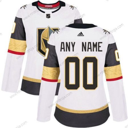 Adidas Dam Vegas Golden Knights Skräddarsydda NHL Autentisk Vit Tröjor