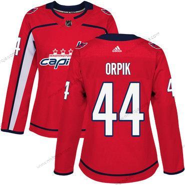 Adidas Dam Washington Capitals #44 Brooks Orpik Röd Autentisk Stitched NHL Hemma Tröjor