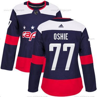 Adidas Dam Washington Capitals #77 T. J. Oshie Marin Autentisk 2018 Stadium Series Stitched NHL Tröjor