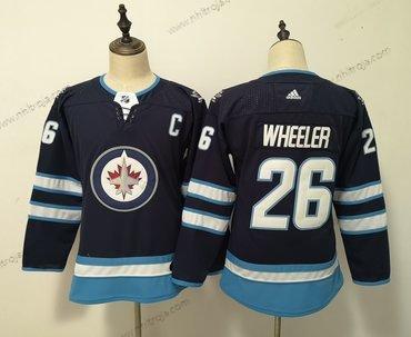 Adidas Dam Winnipeg Jets 26 Blake Wheeler Marin Tröjor