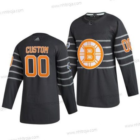 Adidas Herrar 2020 NHL All-Star Game Skräddarsydda Boston Bruins Autentisk Grå Tröjor