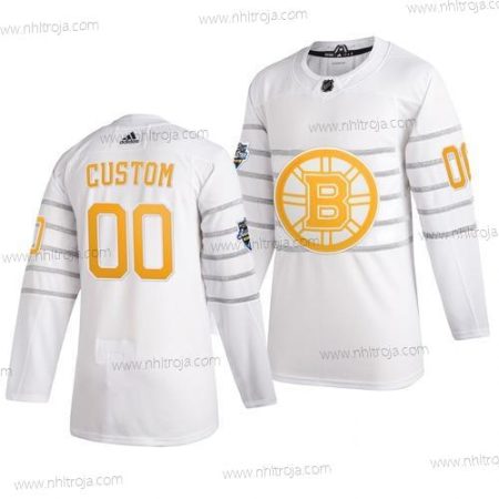 Adidas Herrar 2020 NHL All-Star Game Skräddarsydda Boston Bruins Autentisk Vit Tröjor