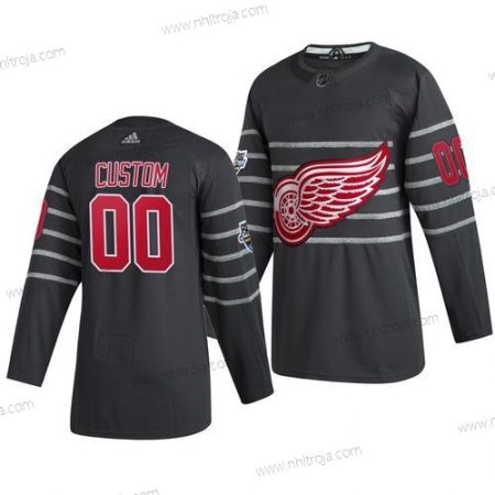 Adidas Herrar 2020 NHL All-Star Game Skräddarsydda Detroit Red Wings Autentisk Grå Tröjor