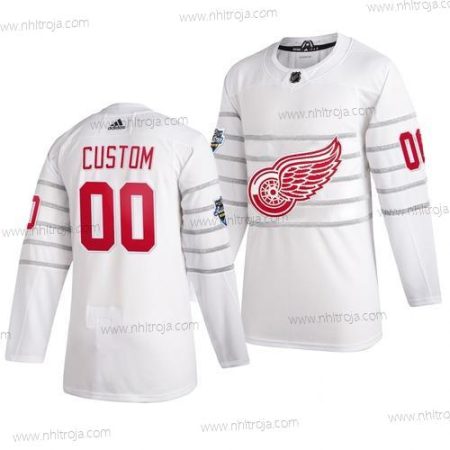 Adidas Herrar 2020 NHL All-Star Game Skräddarsydda Detroit Red Wings Autentisk Vit Tröjor