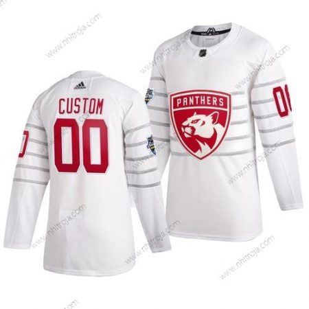 Adidas Herrar 2020 NHL All-Star Game Skräddarsydda Florida Panthers Autentisk Vit Tröjor