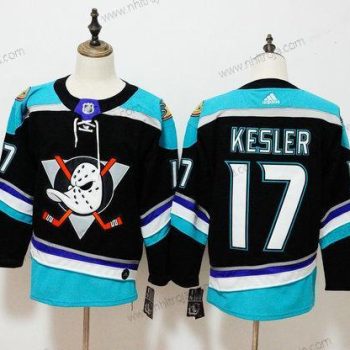 Adidas Herrar Anaheim Ducks #17 Ryan Kesler Svart Alternativ Autentisk Player Tröjor