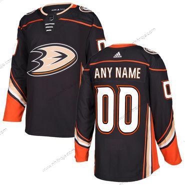 Adidas Herrar Anaheim Ducks Skräddarsydda Svart 2017-2018 NHL Tröjor