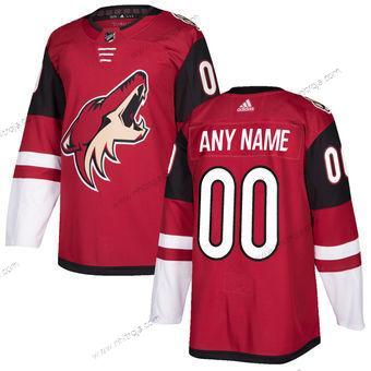 Adidas Herrar Arizona Coyotes Skräddarsydda Röd Autentisk Tröjor