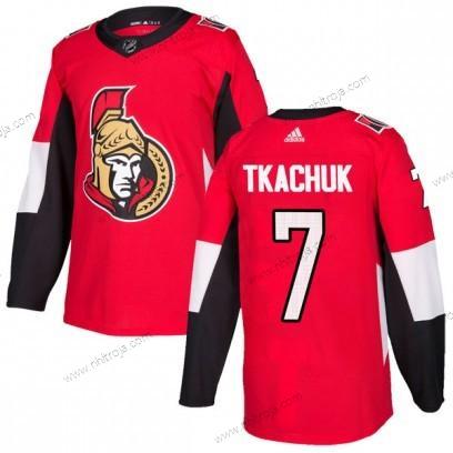 Adidas Herrar Autentisk Ottawa Senators #7 Brady Tkachuk Röd Hemma Tröjor