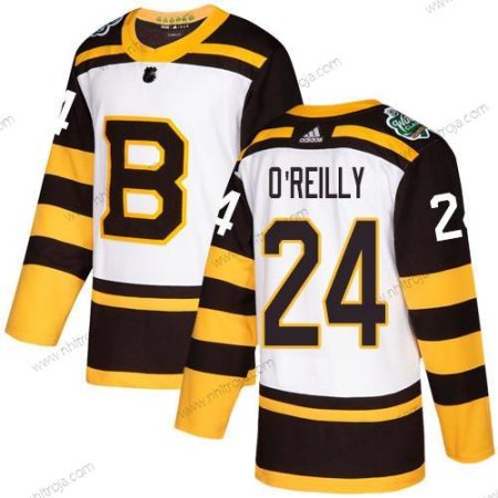 Adidas Herrar Boston Bruins #24 Terry O’Reilly Vit Autentisk 2019 Vinter Klassisk Stitched NHL Tröjor