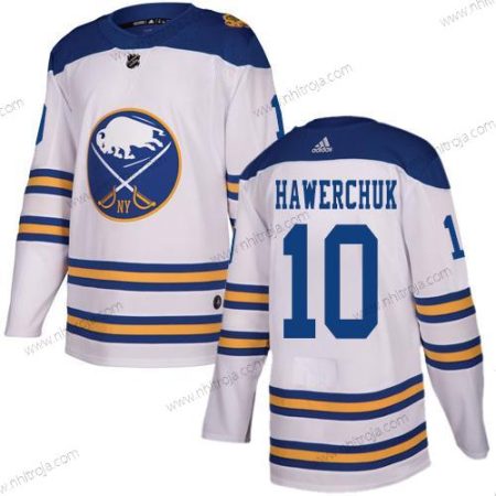 Adidas Herrar Buffalo Sabres #10 Dale Hawerchuk Vit Autentisk 2018 Vinter Klassisk Stitched NHL Tröjor