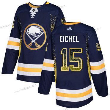 Adidas Herrar Buffalo Sabres #15 Jack Eichel Marin Tröjor