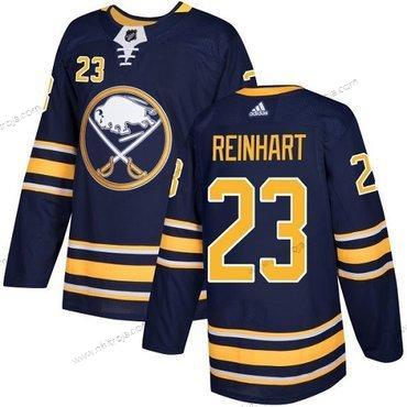 Adidas Herrar Buffalo Sabres #23 Sam Reinhart Marin Blå Autentisk Stitched NHL Hemma Tröjor