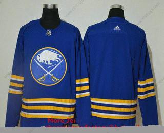 Adidas Herrar Buffalo Sabres Blank Blå 2020-21 Alternativ Autentisk Player NHL Tröjor