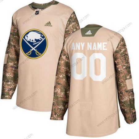 Adidas Herrar Buffalo Sabres Skräddarsydda Camo Veterans Day Träning Tröjor