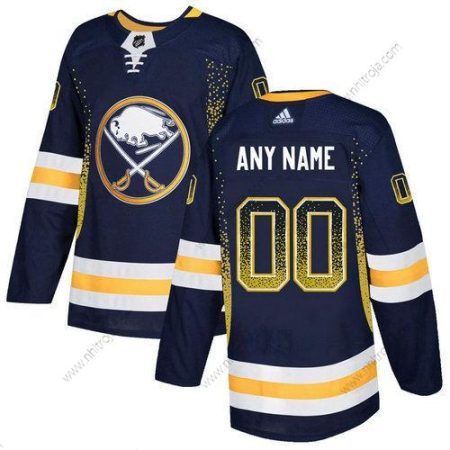 Adidas Herrar Buffalo Sabres Skräddarsydda Marin Tröjor