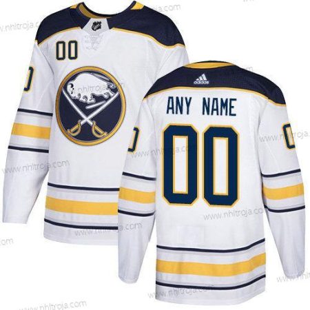 Adidas Herrar Buffalo Sabres Skräddarsydda Vit Autentisk NHL Tröjor