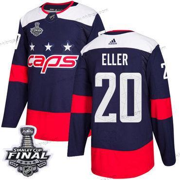 Adidas Herrar Capitals #20 Lars Eller Marin Autentisk 2018 Stadium Series Stanley Cup Final Stitched NHL Tröjor