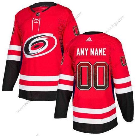 Adidas Herrar Carolina Hurricanes Skräddarsydda Röd Tröjor