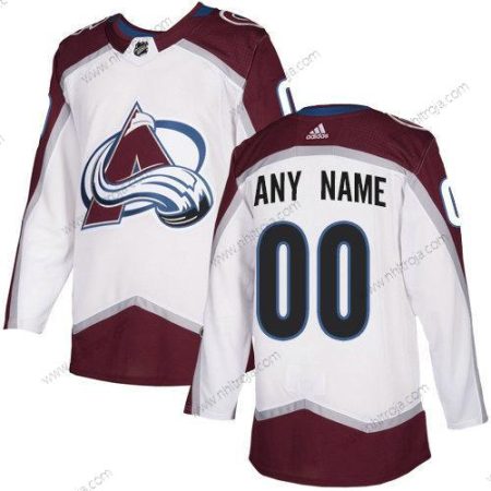 Adidas Herrar Colorado Avalanche Skräddarsydda NHL Autentisk Vit Tröjor