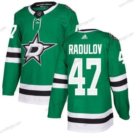 Adidas Herrar Dallas Stars #47 Alexander Radulov Grön Autentisk Stitched NHL Hemma Tröjor