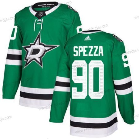 Adidas Herrar Dallas Stars #90 Jason Spezza Grön Autentisk Stitched NHL Hemma Tröjor