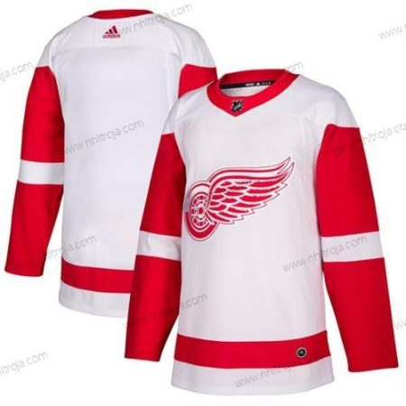 Adidas Herrar Detroit Red Wings Blank Vit Road Autentisk Stitched NHL Tröjor